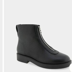 AEROSOLES Black Combat & Moto Boots